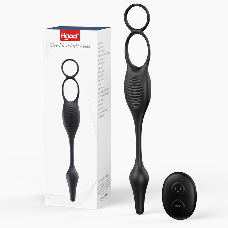 Wearable Prostate Massager - Remote Control Dual Stimulation Wellness Device