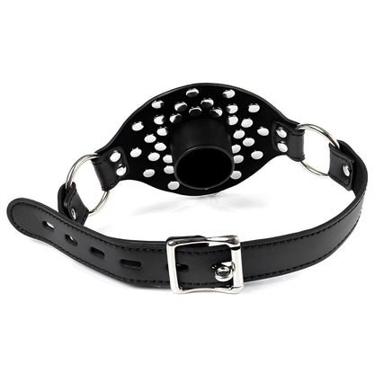 Couple Roleplay Essentials - Adjustable Mouth Gag with Removable Pacifier Plug