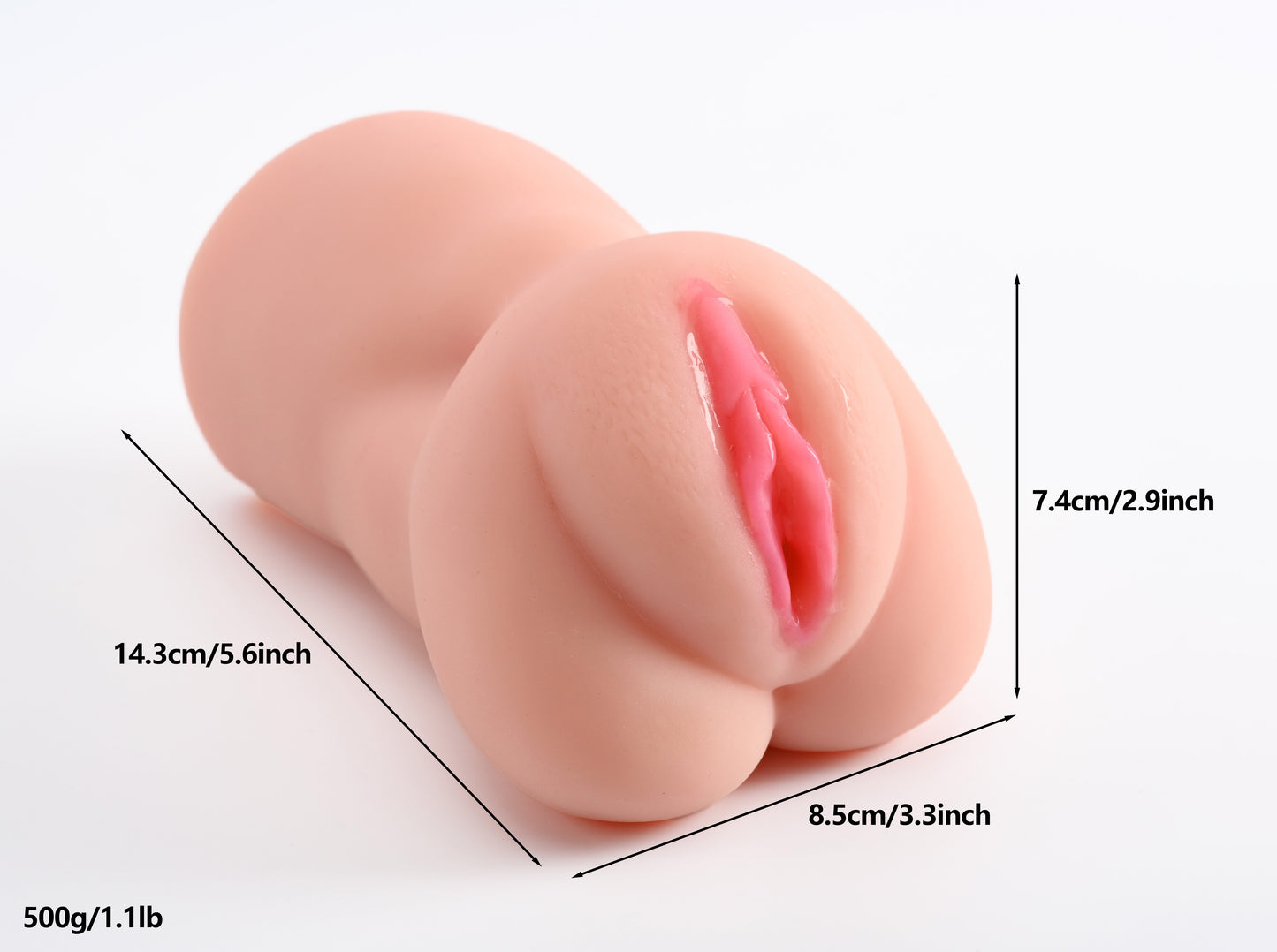 Mini 3 In 1 Wellness Device For Men - 3D Textured Personal Massager