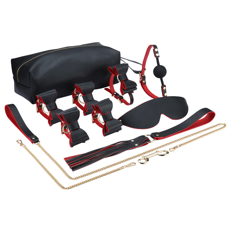Premium Leather BDSM Accessory Set - Intimate Lifestyle Collection