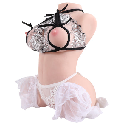 Lifelike Companion Model - Carefully designed silicone figure with natural proportions and smooth texture