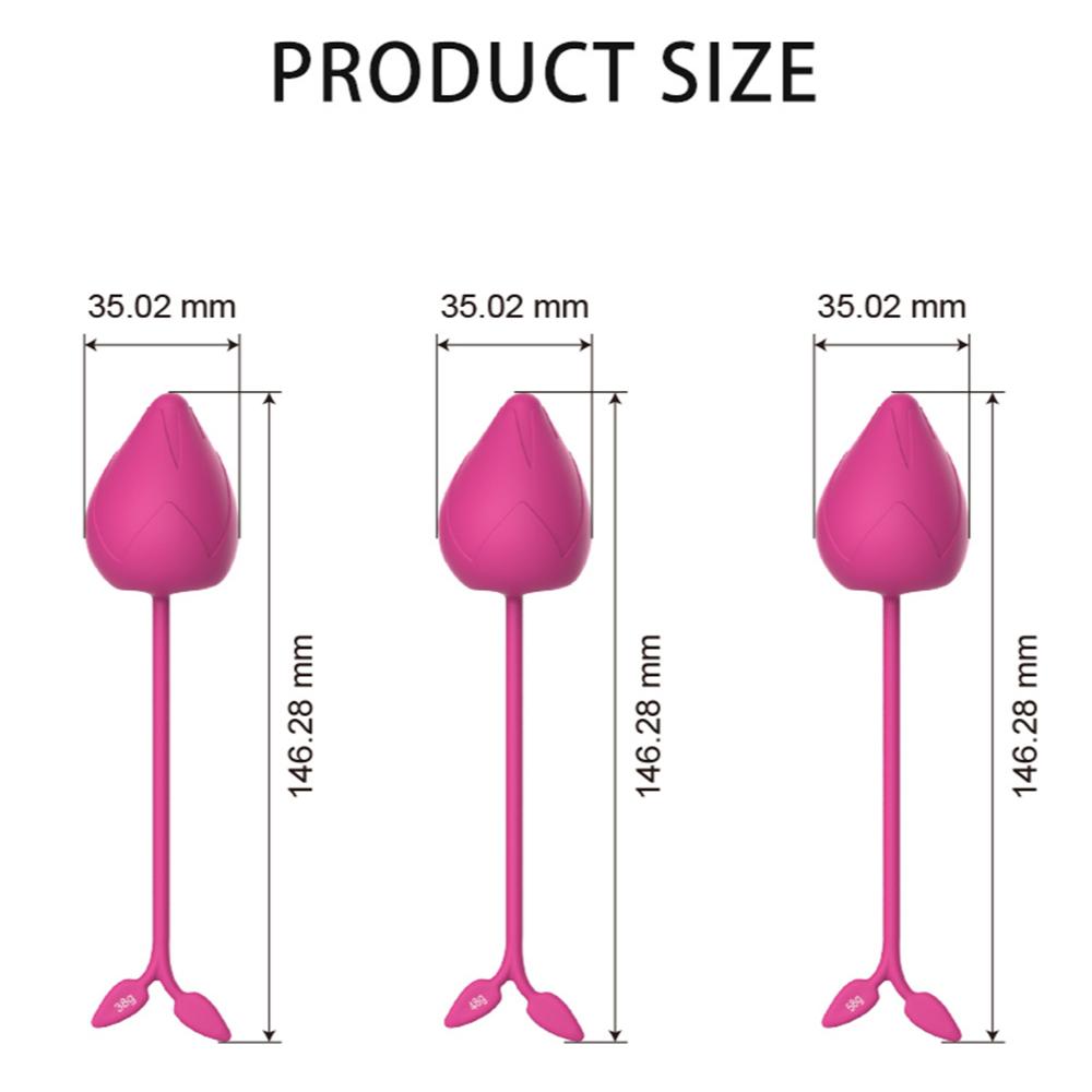 Kegel Exercise Balls - Silicone Pelvic Floor Muscle Trainers For Women