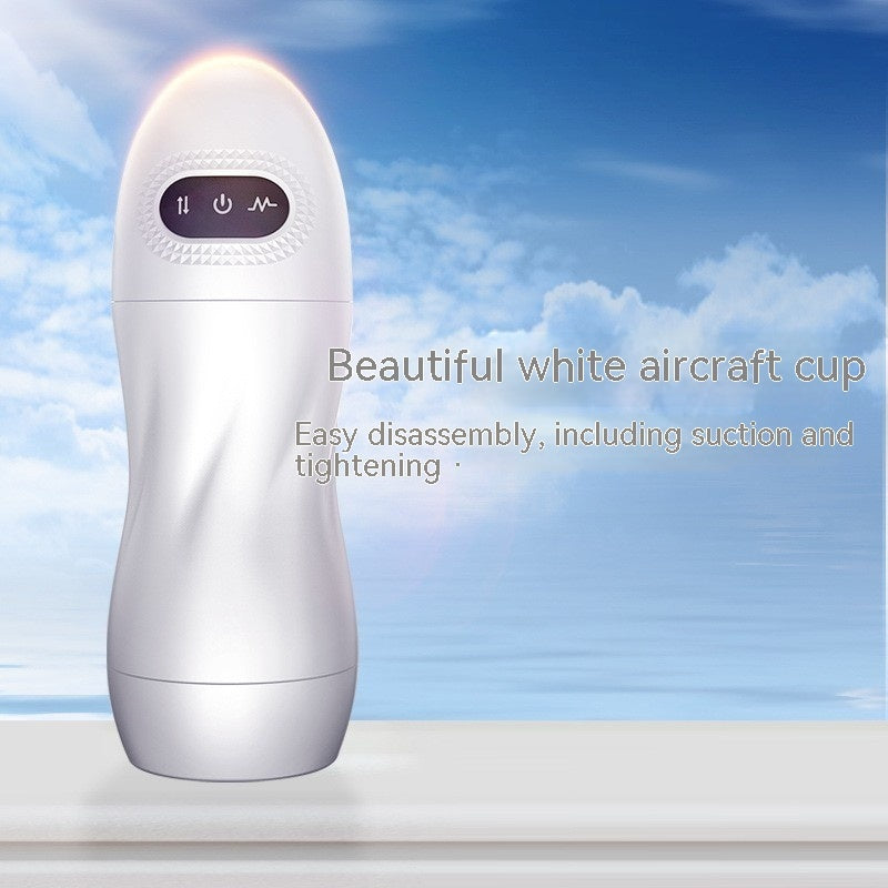 Electric Automatic Wellness Device - Telescopic Heating Trainer for Men