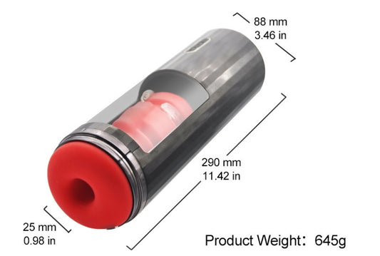 Automatic Intelligent Spiral Telescopic Vibration Toys For Men.