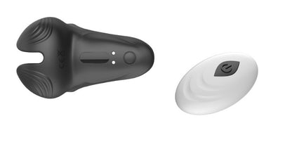 Men's Vibrating Electric Chastity Ring  adult toy