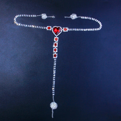 Elegant , couple experience Love Rhinestone Underwear,  Shush