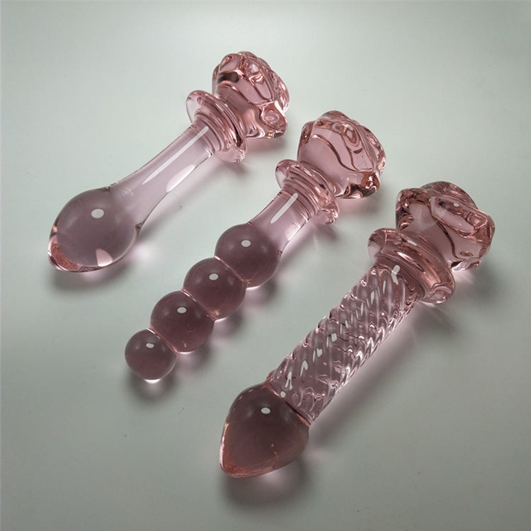 Rose Crystal Toys Massage, “Comfort-fit design”