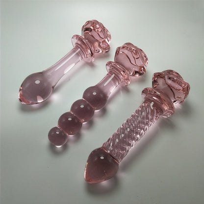 Rose Crystal Toys Massage, “Comfort-fit design”