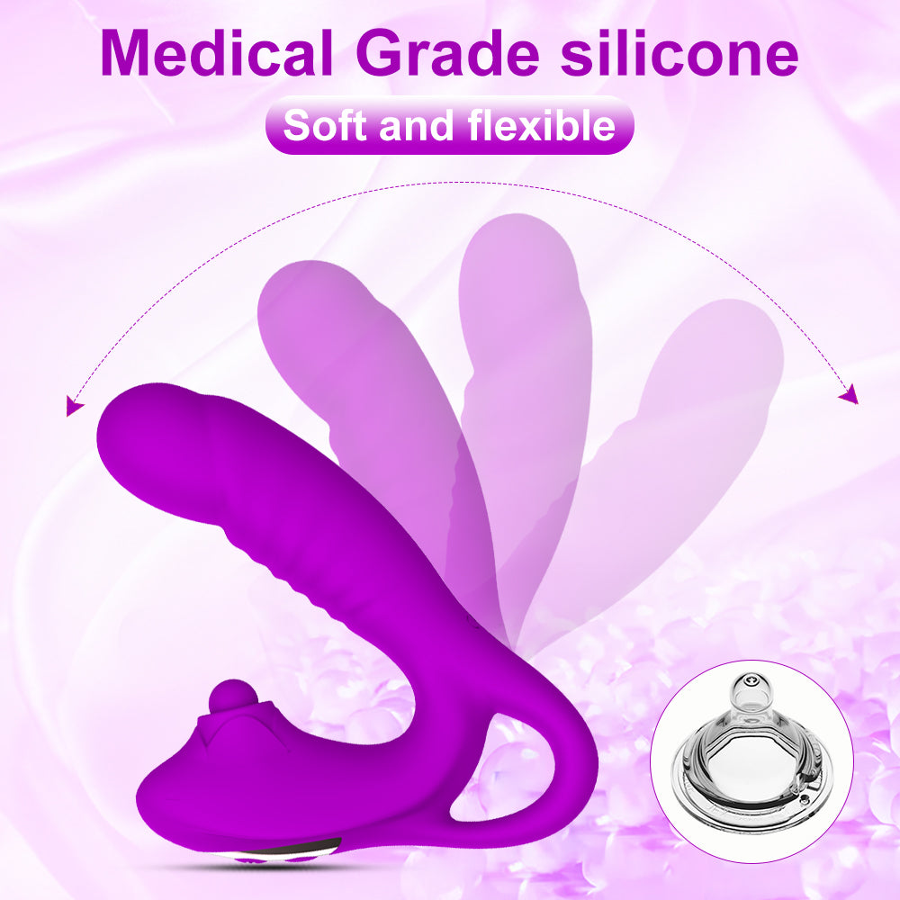 Bendable Silent Wellness Device - Dual Motor Personal Massager With 10 Vibration Modes