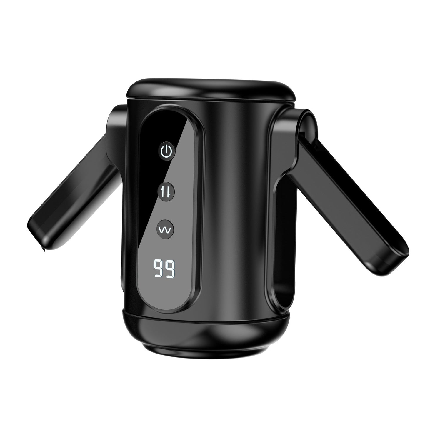 Electric Automatic Wellness Cup - Dual Handle Retractable Vibration with LCD Display