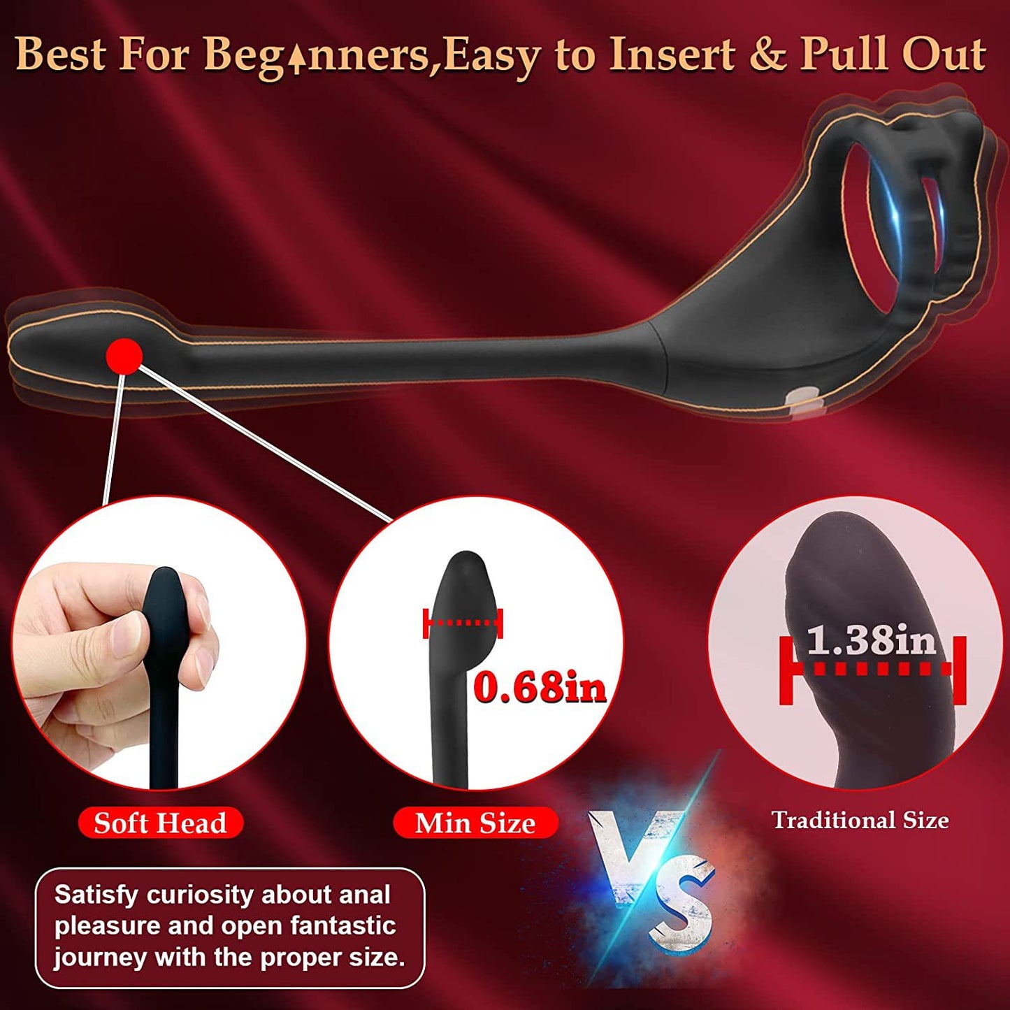 Men's Horseshoe Ring  Massager