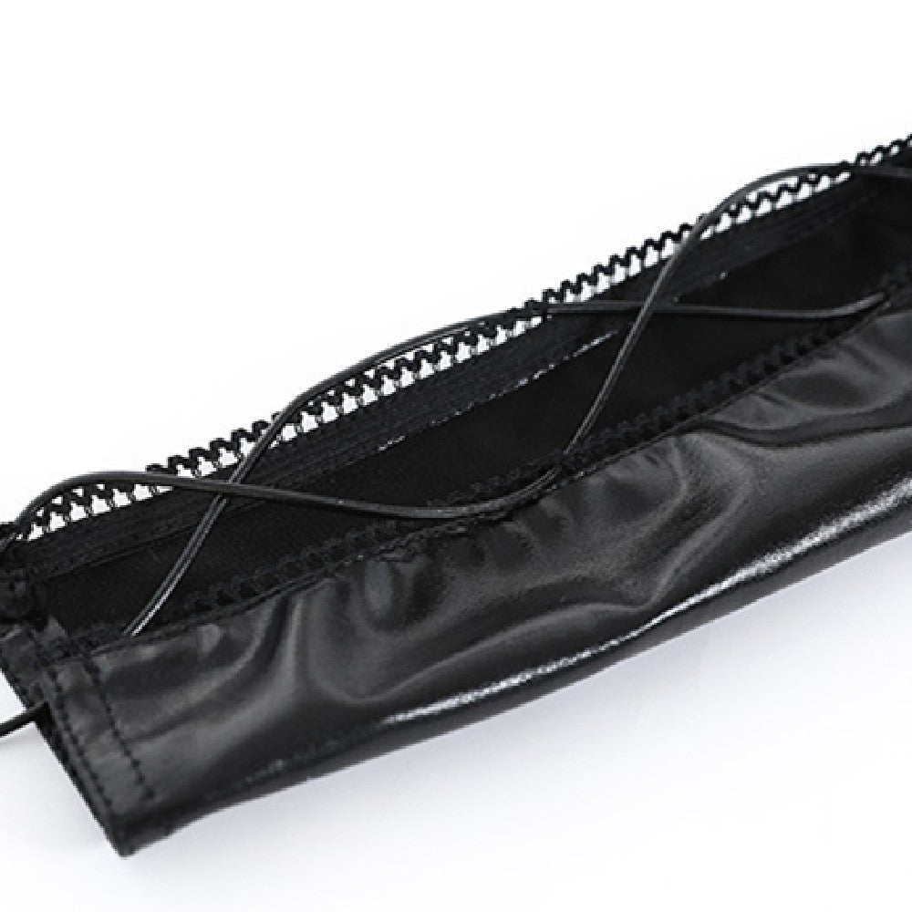 Hot Female Agent Patent Leather Suit