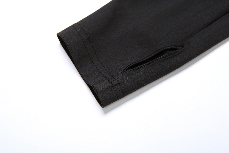 Street Fashion Lace-up Underwear Shorts Suit