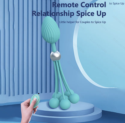 Plug With 6 Clitoris Women & Couples, Remote Control C Spot And Front region  Stimulation Massager, Butt Plug For Male With 10 Vibration Modes