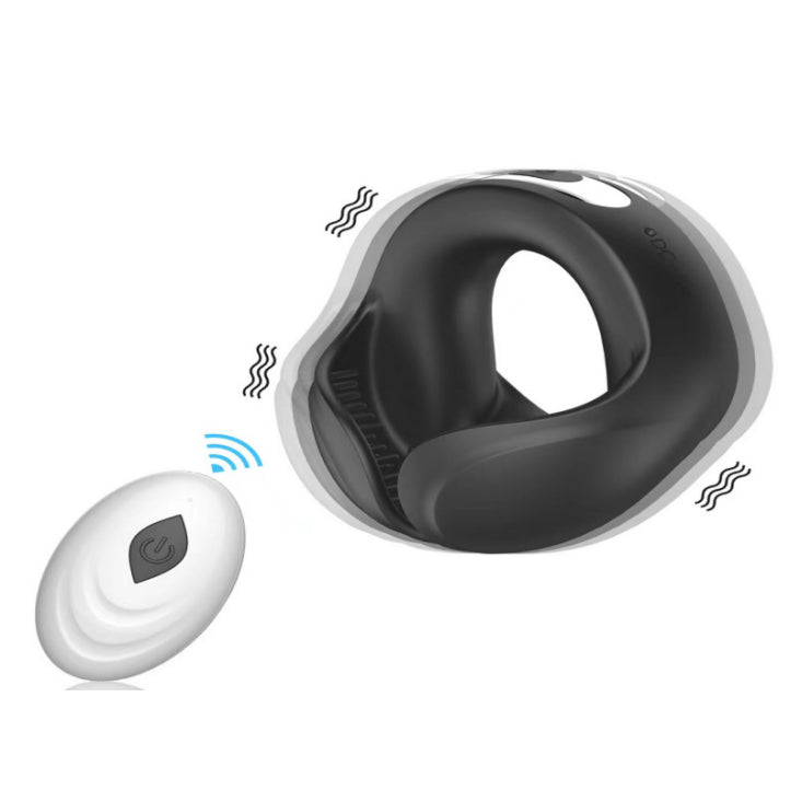 Dual Motor Vibrating Ring - Wearable Wellness Device for Men