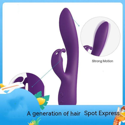 Silicone Rechargeable G-Point Vibrating Spear Toys For Adults And Women, Vibrating massage device