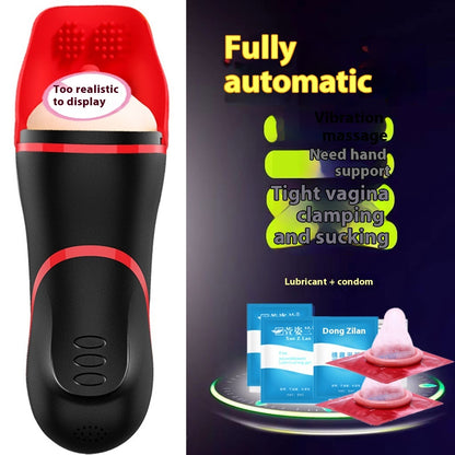 Automatic Personal pleasureCup Men's Dormitory Invisible , Device Electric Real Artificial  Channel Can Be