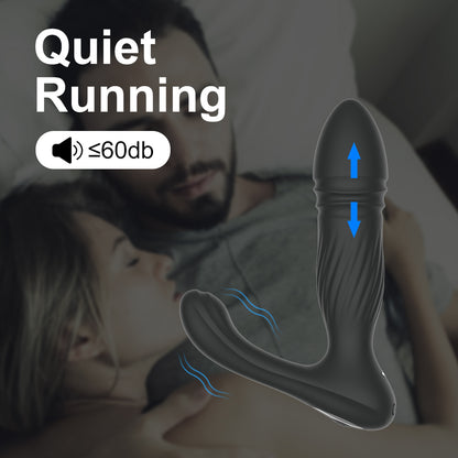 Wellness Device For Men - Thrusting Personal Massager With 10 Vibrating Modes