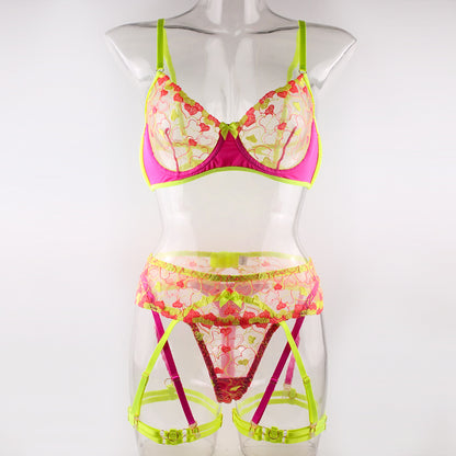 Elegant , couple experience  Three Piece Sock Underwear Set