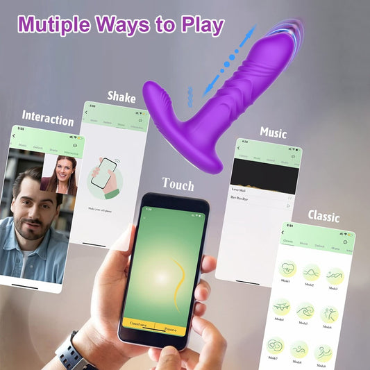 Remote Control Wireless  Vibrating Spear Men And Women Wear