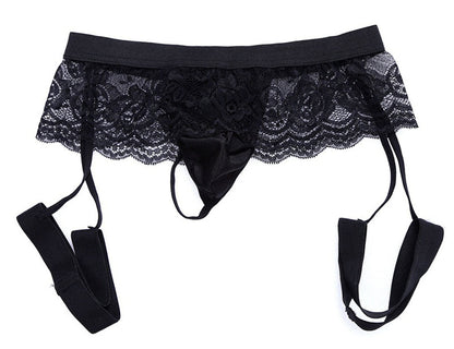 Elegant Underwear,  Pride products Men's Lace Three-point Panties