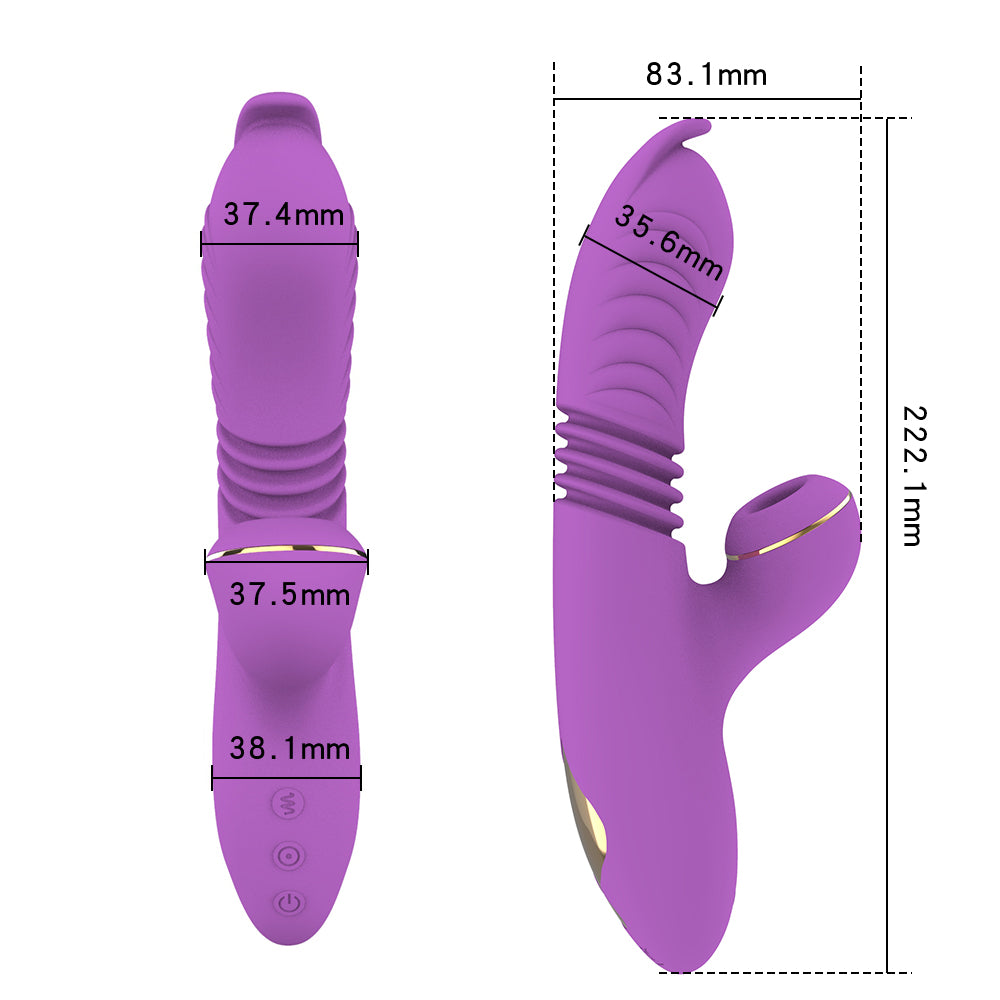 G-Spot Wellness Device - Multi-Function Personal Massager With Thrusting
