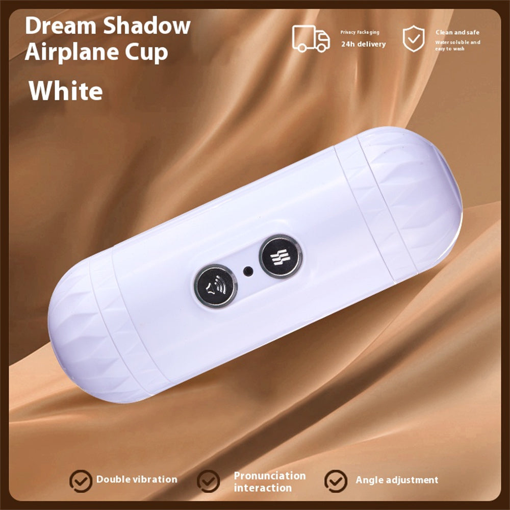 Wellness Cup For Men - Thrusting Device With 8 Gradual Modes, Realistic Textured Personal Massager