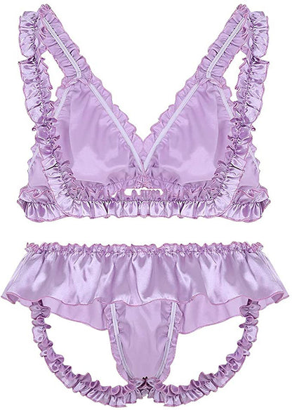 Men's Lace Bra Underwear Pseudo-girl Bra elegant , special , lingerie