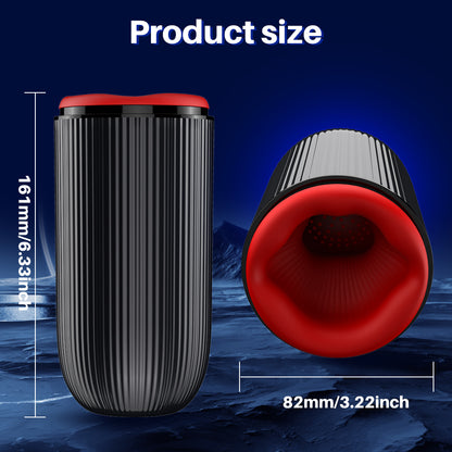 Wellness Device For Men - 10 Frequency 5 Suction 3 Rotation Modes Pocket