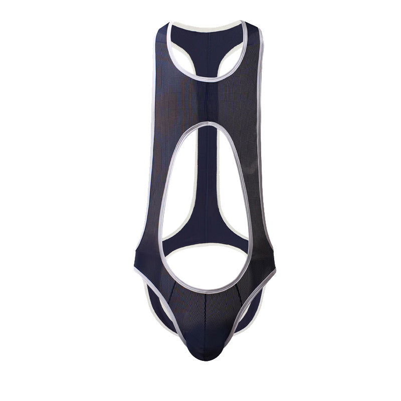 Men's Sculpting Fine Mesh Breathable One Piece Underwear For Men,