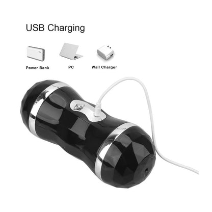 Real silicone And Mouth Realistic Self Heating Automatic Male