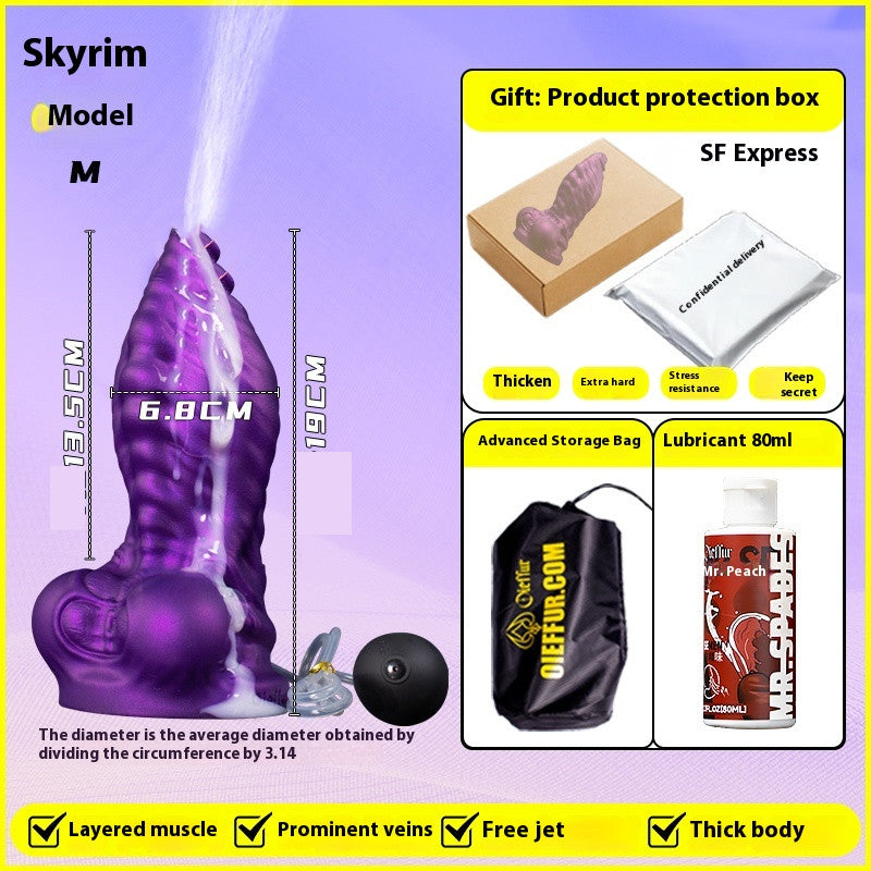 Spray Ejaculation Shaped “Comfort-fit design”