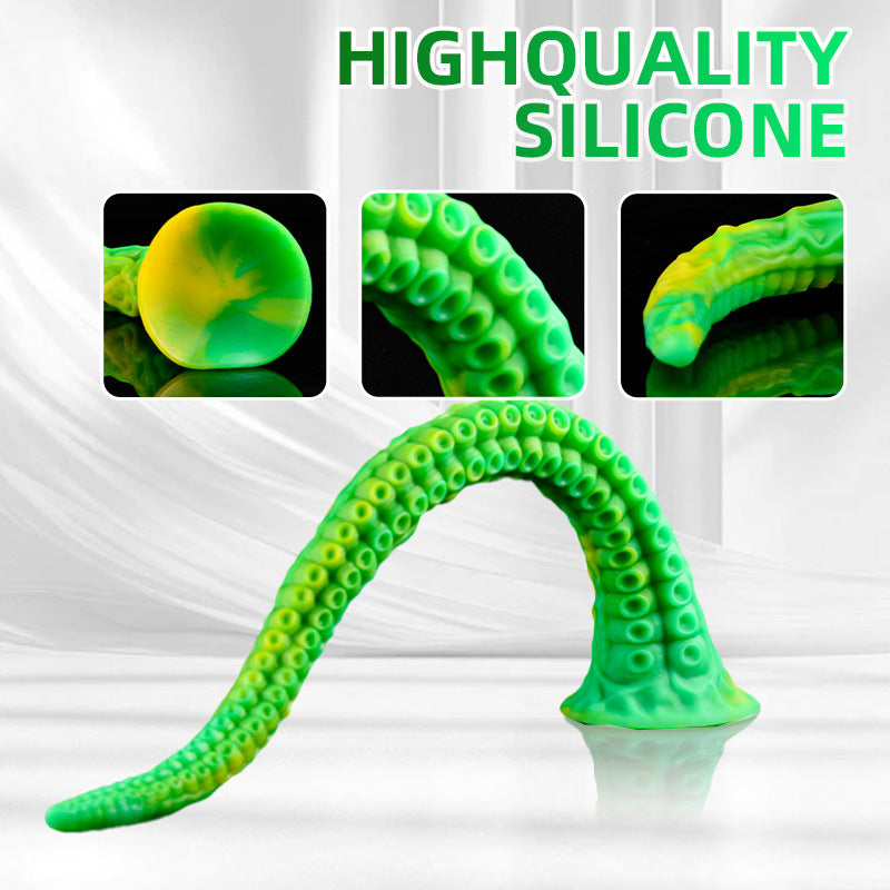 Colorful Octopus Super Long Men And Women Deep İntimate wellness accessory