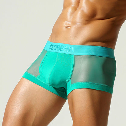 Men's Quick-Dry Transparent Boxer - Intimate Wellness Underwear