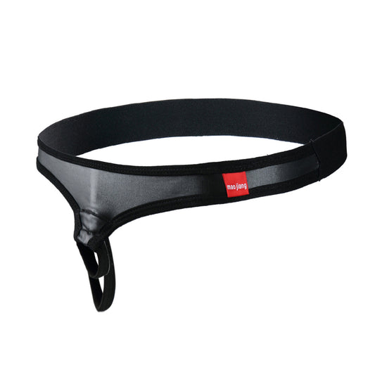 Men's Underwear Patent Leather Thong T Pants, İntimate wellness