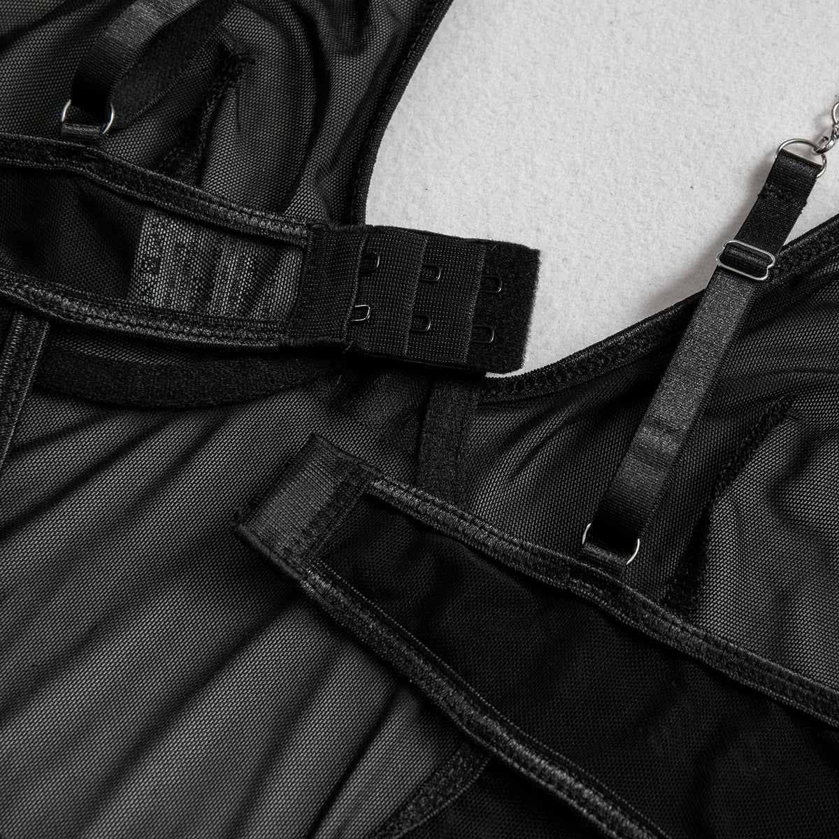 Underwear See-through Push Up,  Slim Halter Two-piece Set