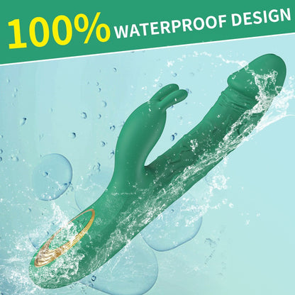 Women's Rabbit Ear Retractable Toy Vibrating massage device