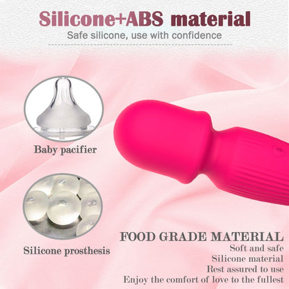 intimate wellnes , relaxation For Clitoris And G-spot With 10 wellnes Modes, 360 Degree Bendable Stimulator, Mini