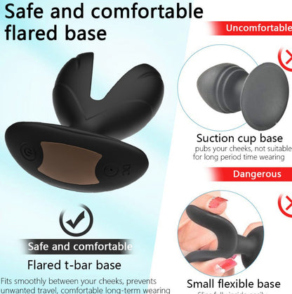 Electric Remote Control Massage Device - Wireless Wellness Massager