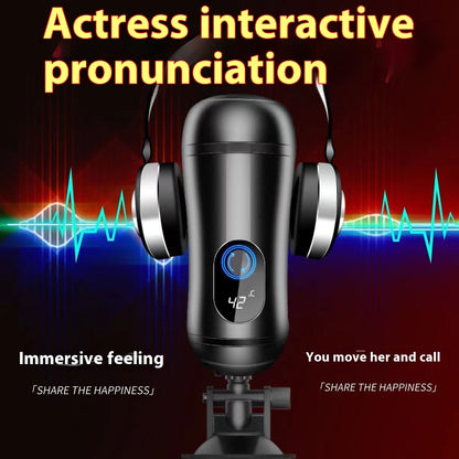 Automatic Personal pleasureCup Men's Dormitory Invisible , Device Electric Real Artificial  Channel Can Be