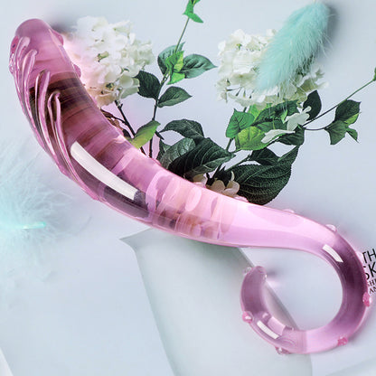 Cherry Pink Magic Wand Glass, comfort-fit desing