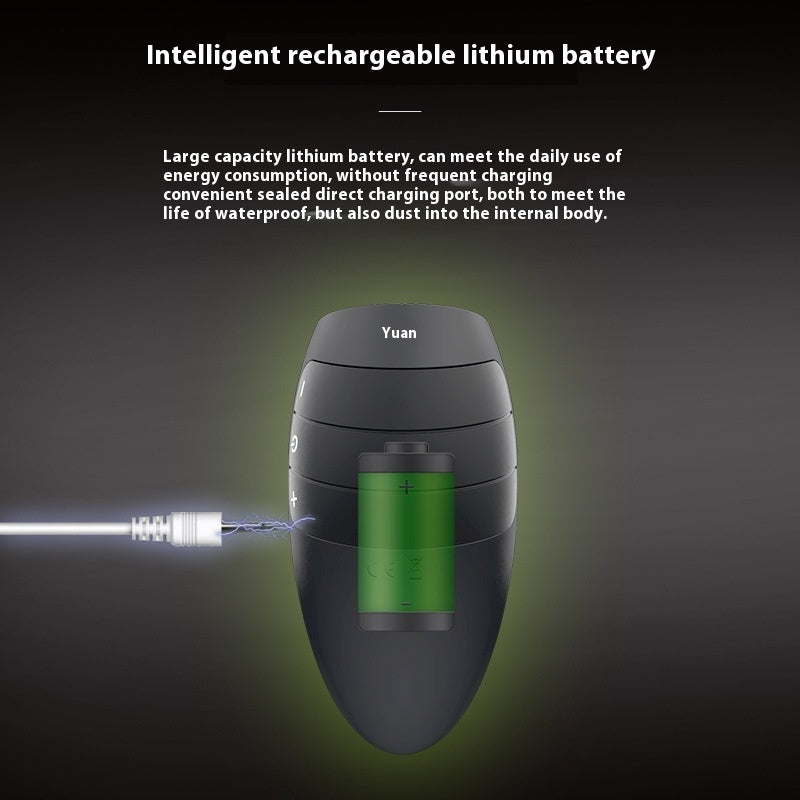 realistic Punching Vibratory  Exercise Men's Waterproof Silicone Toy, Personal pleasure