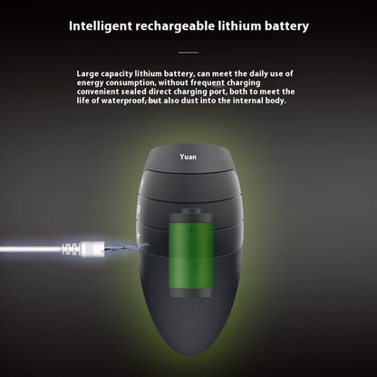 realistic Punching Vibratory  Exercise Men's Waterproof Silicone Toy, Personal pleasure