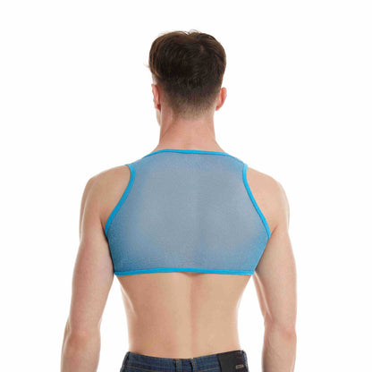 Men's Tight Sports Workout Vest - Athletic Compression Base Layer